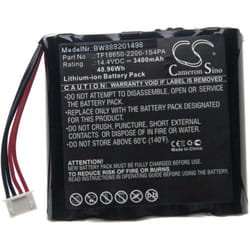 1x Batterie compatible avec Marshall Kilburn radio (3400mAh, 14,4V, Li-ion) - Vhbw