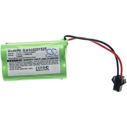 Vhbw - 1x Batterie compatible avec Clulite Torch, Range lampe de poche ou frontrale (2000mAh, 4,8V, NiMH)