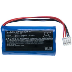 Vhbw - Batterie compatible avec dji Phantom 3 4K, 3 Standard, GL358WB drone (2600mAh, 7,4V, Li-ion)