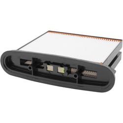 Vhbw - filtre compatible avec Starmix is ARD-1250, isp ARD-1435, isp ARM-1435 aspirateur - filtre à eau/à plis plats/HEPA noir / blanc / gris