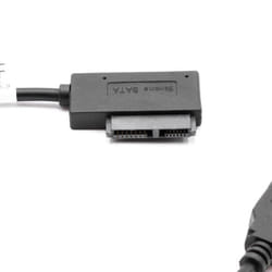 vhbw Slimline SATA II 13 vers Lecteur USB de CD DVD Câble adaptateur