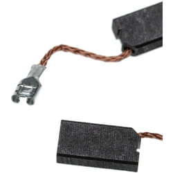 Vhbw - 2x Balais de charbon pour moteur 20 x 10 x 6,25mm compatible avec Dewalt DW830 a (Type 1), DW830 c (Type 3) outil électrique