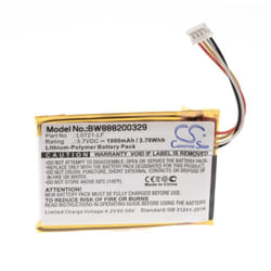 Vhbw - Batterie compatible avec jbl Clip 3AN, 3SAND, 3 enceinte, haut-parleurs (1000mAh, 3,7V, Li-polymère)