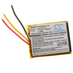 vhbw Batterie compatible avec AKG N60 NC casque audio, écouteurs sans fil (320mAh, 3,7V, Li-polymère)