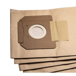 Vhbw - 5x sacs compatible avec Kärcher nt 75,5/1 tact, nt 75,5/1 Tact te, nt 45/1 Tact, nt 45/1 Tact te aspirateur - papier, 75,5cm x 20cm, marron