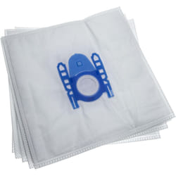 Vhbw - 5x sacs compatible avec Kärcher vc 5100, vc 5200, vc 5300 aspirateur - microfibres non tissées, Typ f/j, 30cm x 30cm, blanc
