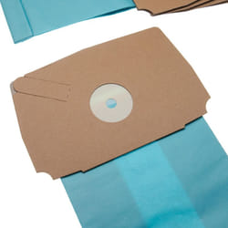 Vhbw - 5x Sacs compatible avec Electrolux / Lux d 745, d 748, d 750, d 768, d 770, d 775, d 780, d 790 aspirateur - papier, 26,7cm x 16,7cm bleu clair