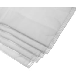 vhbw 5x sacs compatible avec Kärcher A 2001, K 2001, K 3011, NT 2001, NT 211, NT 3011 aspirateur - microfibres non tissées, 27,9cm x 55.35cm, blanc