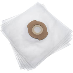 vhbw 5x sacs compatible avec Bosch EasyVac 3 aspirateur - microfibres non tissées, 27.25cm x 26.5cm, blanc