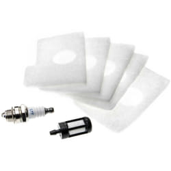 Vhbw - Kit de filtres à air, à carburant, bougie d'allumage compatible avec Stihl ms 170, ms 180, 017, 018, ms 180 c scie à moteur, à chaîne,