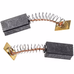 Balais de charbon robuste pour appareil électrique - Dimensions : 17 x 8 x 6,25 mm - Avec ressort Les balais de charbon fourn ...