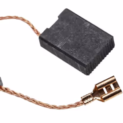 Balais de charbon robuste pour appareil électrique - Dimensions : 22,5 x 17 x 7 mm Les balais de charbon fournissent l'alimen ...