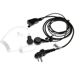 Vhbw - Oreillette compatible avec HYT/Hytera TD510, TD520, PD560, TC620, PD500 radio talkie-walkie avec microphone Push-to-Talk