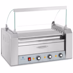 ⭐⭐⭐⭐⭐ Grill avec tiroir chauffant pour douze saucisses de marques Royal Catering ✅ Modèle: RC-RG7DC ✅ Article: 10011690 ⬇️ Ca ...