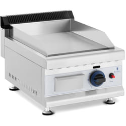 Royal Catering - Grille à gaz - 35 x 40 cm - lisse - 3 000 w - Propan / Butan - 0,05 bar
