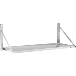 Royal Catering - Boîtier mural - pliable - 120 x 45 cm - 40 kg - acier inoxydable