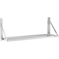 Royal Catering - tagère murale pliable - Acier inoxydable - 120 x 30 cm - 40 kg