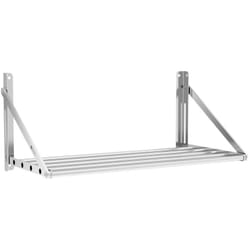 Royal Catering - Boîtier mural - pliable - conception raid - 80 x 45 cm - 40 kg - acier inoxydable