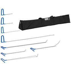 MSW - Kit De Débosselage Sans Peinture Réparation Carrosserie 8 Tiges dsp pdr Auto