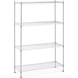 Royal Catering - tagère Charge Lourde Métallique Rangement 4 Tablettes 120 x 45 x 180 cm 1000kg