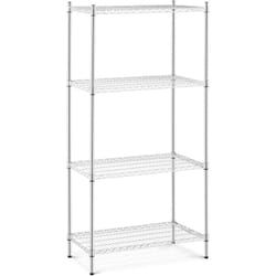 Royal Catering - tagère Charge Lourde Métallique Rangement 4 Tablettes 90 x 45 x 180 cm 1000kg