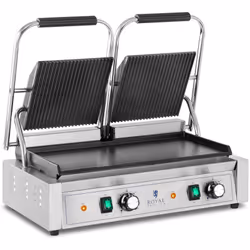 ⭐⭐⭐⭐⭐ Cuisson rapide des deux côtés grâce à la machine à panini double d'une puissance de 3,600 W de marques Royal Catering ✅ ...