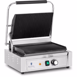 ⭐⭐⭐⭐⭐ Des burgers bien juteux, préparés sur une machine à panini peu encombrante de 2,200 W de marques Royal Catering ✅ Modèl ...