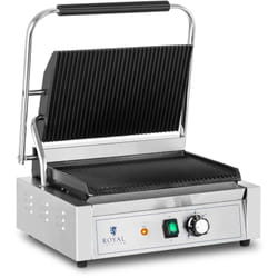 Royal Catering - Contact Grill - 2 200 w - ondulé