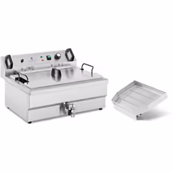 ⭐⭐⭐⭐⭐ La friteuse électrique pour pâtisseries et plus si affinités de marques Royal Catering ✅ Modèle: RCPBG 16H ✅ Article: 1 ...