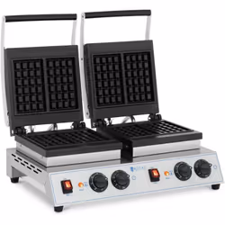 ⭐⭐⭐⭐⭐ Un gaufrier professionnel double Royal Catering de marques Royal Catering ✅ Modèle: RC-WMDS01 ✅ Article: 10012035 ⬇️ Ca ...