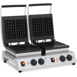 Royal Catering - Double gaufrier - gaufres belges - 2 x 1500 w