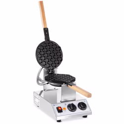 Description générale Le gaufrier à bulles Royal Catering RC-BWM01 est conçu pour créer des gaufres hexagonales uniques, à la  ...