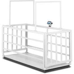 TEM - chelle d'animaux - Calibré - 500 g (0-1 500 kg) / 1 kg (1 500-3 000 kg) - Animal-amical avec une grille - lcd