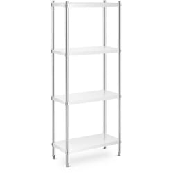 Tagère en acier inoxydable - 70 x 40 x 180 cm Royal Catering 200 kg