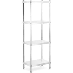 Tagère en acier inoxydable - 60x40x180 cm Royal Catering 200 kg