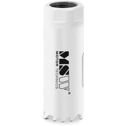 MSW - Scie Cloche hss Bimétal Trépan 19mm pour Métal / Acier / Inox / Bois / Plastique