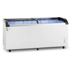 Royal Catering - Congélateur Coffre Blanc 545 litres 252w Avec 6 Paniers R290 Classe d -30 – 5°C
