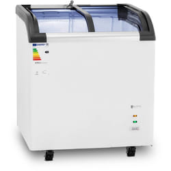 Royal Catering - Congélateur Coffre Blanc 180 litres 180w Avec 2 Paniers R290 Classe c -30 – 5°C