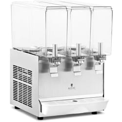 Royal Catering - Dispensateur de jus - 3 x 10 l Système de refroidissement