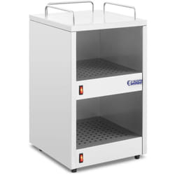 Cup Warmer - pour jusqu'à 72 tasses - Royal Catering - 2 Espace de rangement