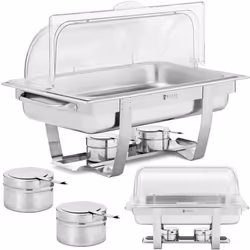 Code du fabricant : 10012395 Le chauffe-plats Royal Catering est parfait pour les buffets d'hôtels et les événements de resta ...