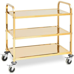 Carrise - 3 Borde - Royal Catering - Jusqu'à 240 kg - étagères: 89,5 x 49,5 cm