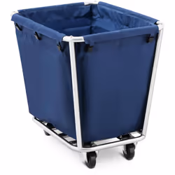 ⭐⭐⭐⭐⭐ Spacieux charriot à linge avec sac amovible en plastique (PVC) de marques Royal Catering ✅ Modèle: RCWW 4 ✅ Article: 10 ...
