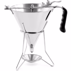 ⭐⭐⭐⭐⭐ L'entonnoir à piston en inox : idéal pour les garnitures à fourrer, les sauces et les fondants de marques Royal Caterin ...