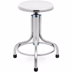 ⭐⭐⭐⭐⭐ Un tabouret labo réglable en hauteur en acier inoxydable de marques Steinberg Systems ✅ Modèle: SBS-LF-100 ✅ Article: 1 ...