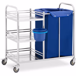 Code du fabricant : 10030865 Le chariot à linge Steinberg Systems convient à une utilisation dans les hôpitaux, laboratoires, ...