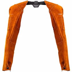 ⭐⭐⭐⭐⭐ Des manchettes de soudeur ignifuge en cuir croûte de bovin de marques Stamos Welding Group ✅ Modèle: SWS09 ✅ Article: 1 ...