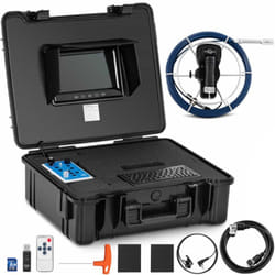 Steinberg Systems - Endoscope caméra d'inspection hd sonde 30m led écran couleur tft 7''