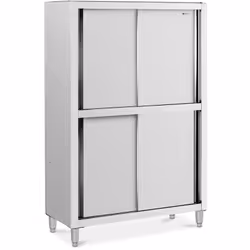 ⭐⭐⭐⭐⭐ Disposez d'un vaste espace de rangement et de quatre tablettes avec une armoire en inox professionnelle Royal Catering ...