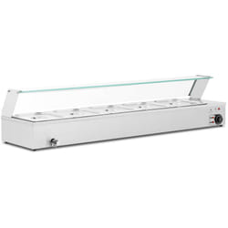 Royal Catering - Bain-Marie Professionnel Maintien Au Chaud Robinet 2000W 5xGN 1/2